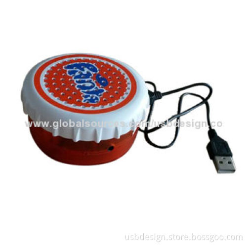 New Arrival Orange USB Port Speakers with FM Radio